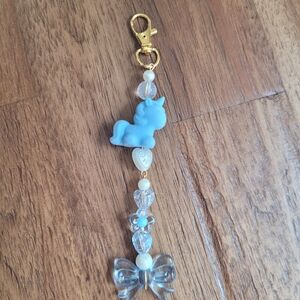 New Blue Unicorn Charm for Kids